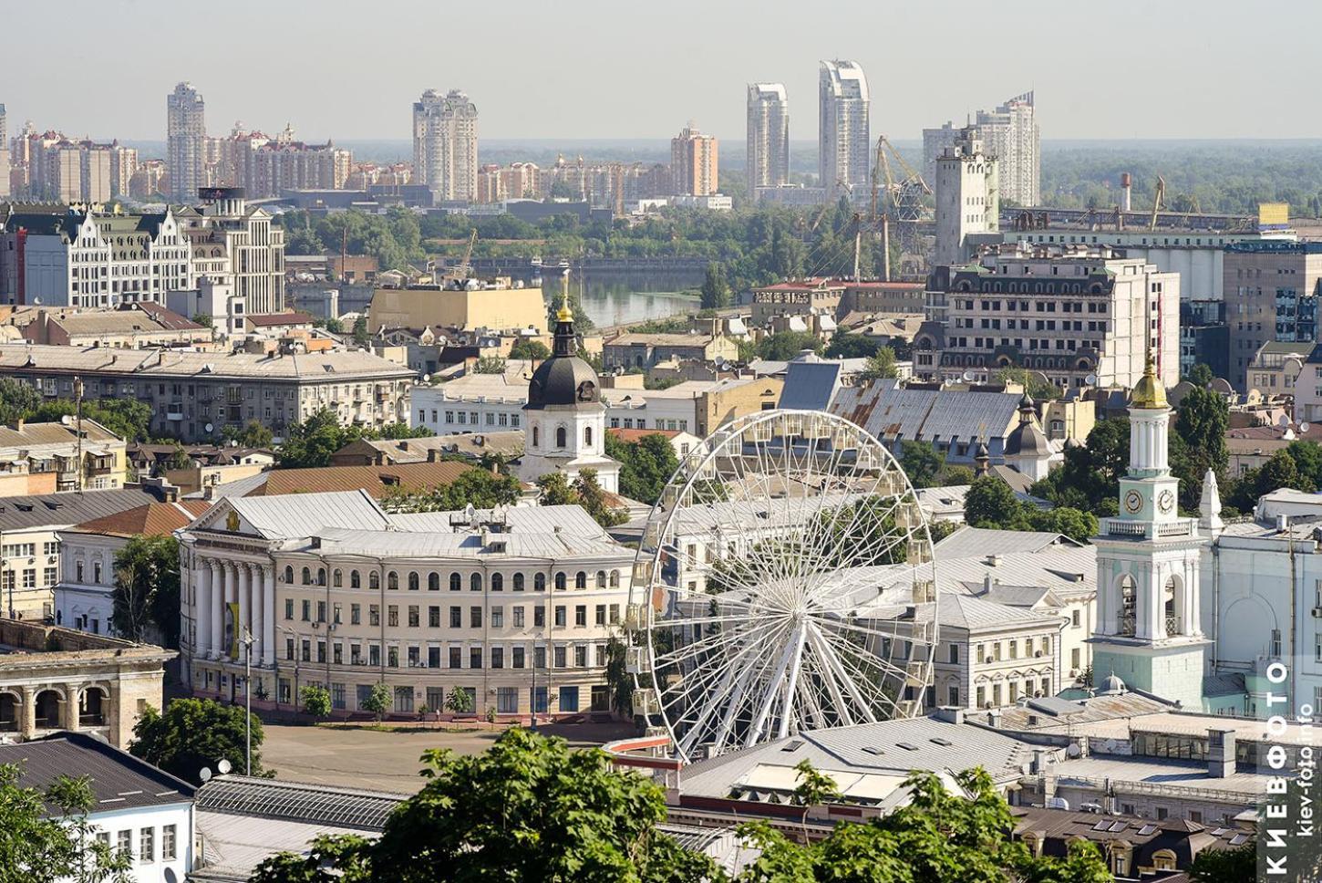 Real Home Apartmens - Podil Promenade Kiev Ruang foto